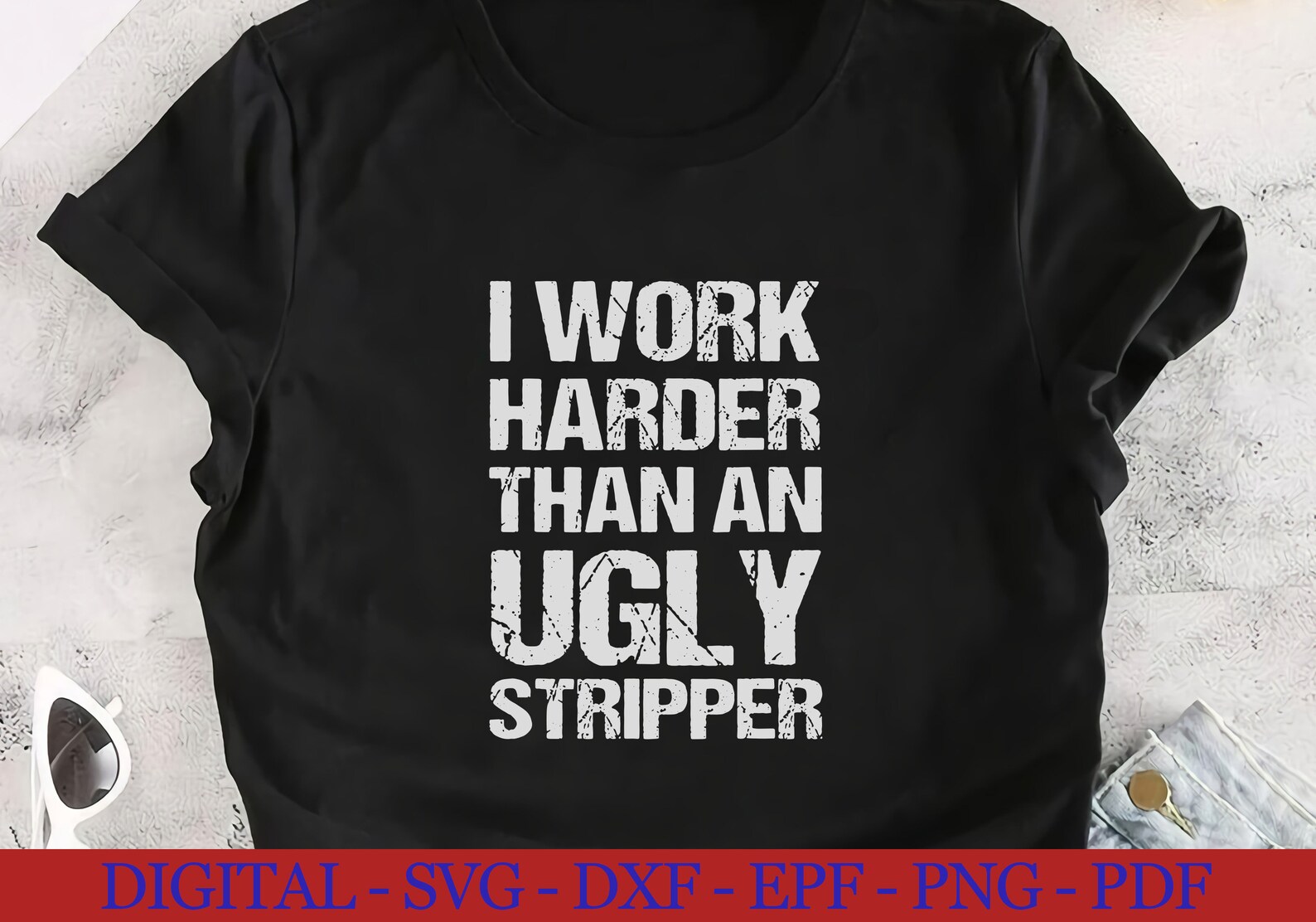 work harder than an ugly
