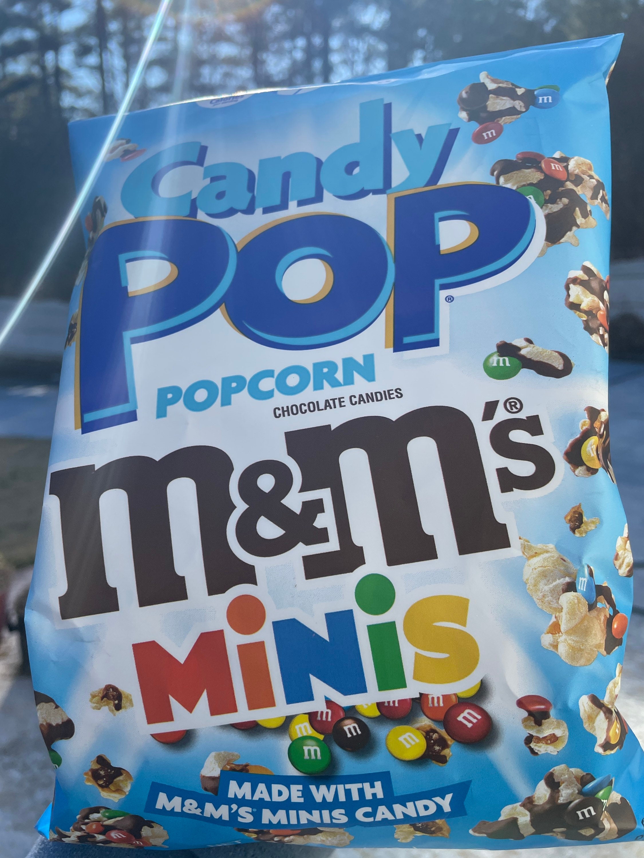 m&m candy pop