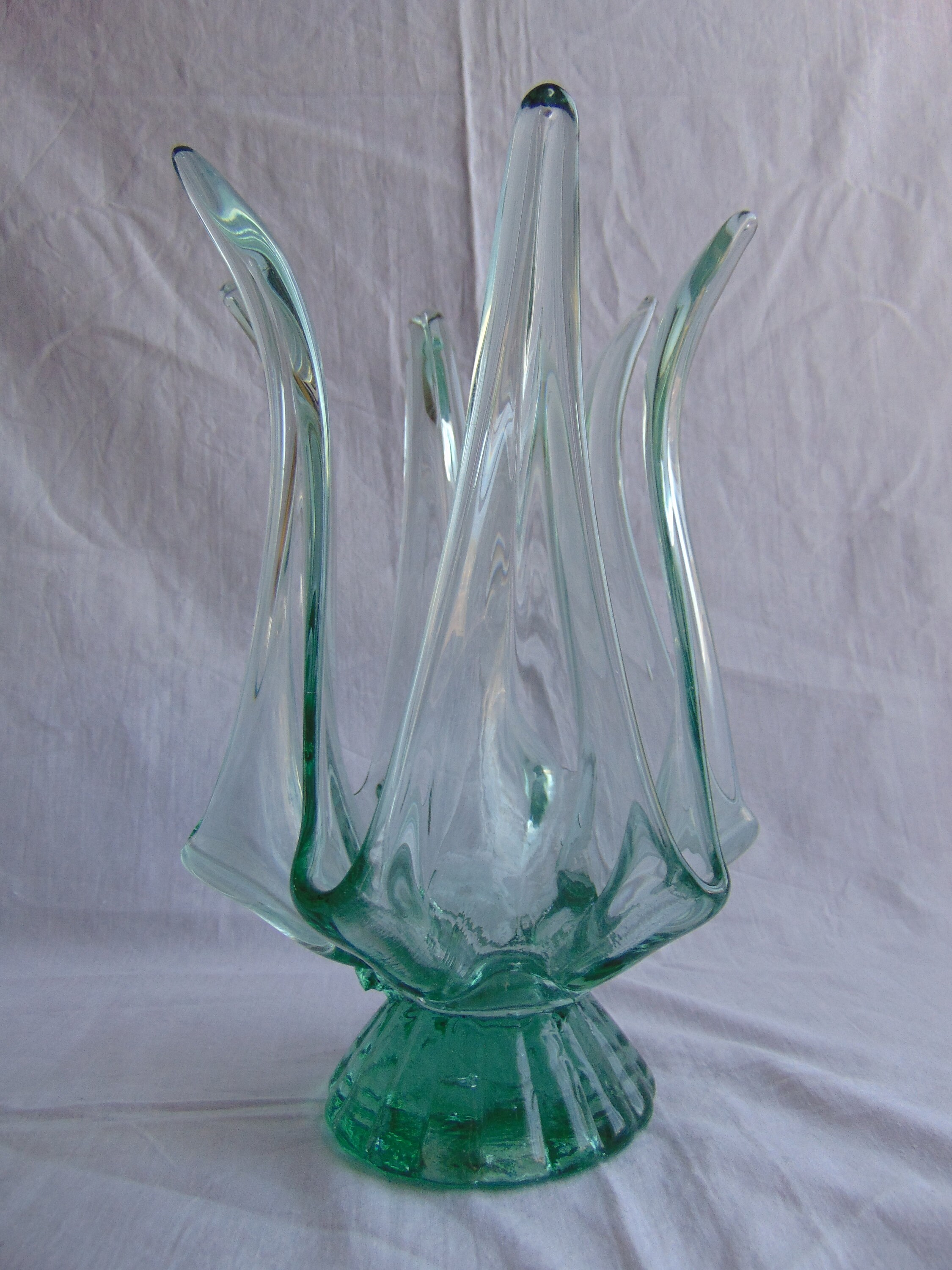 Vase Made From Recycled Glass Made in Spain Etsy Canada