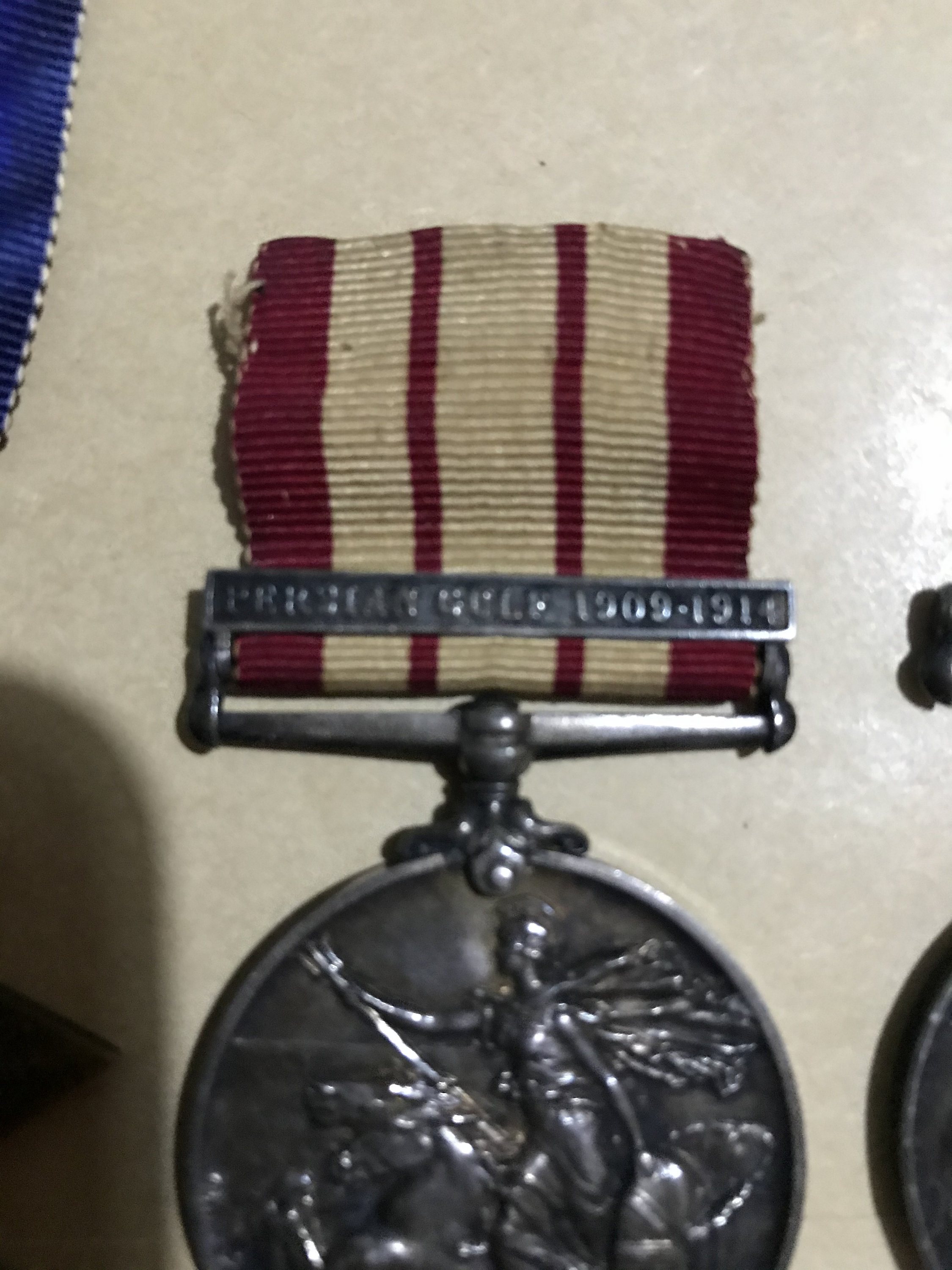 First World War WWI Medals X 4 with Ribbon Bar Royal Navy Etsy