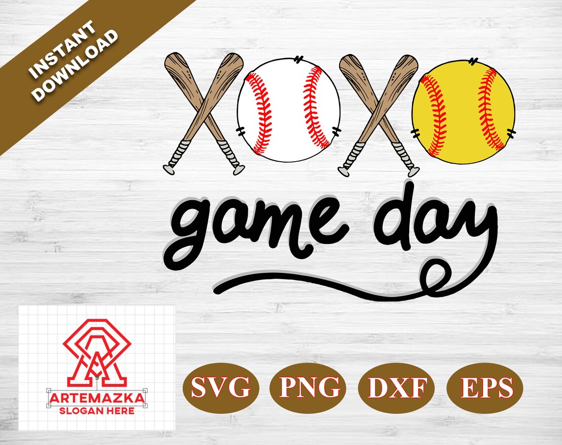 Free Xoxo Baseball Svg 599 SVG PNG EPS DXF File