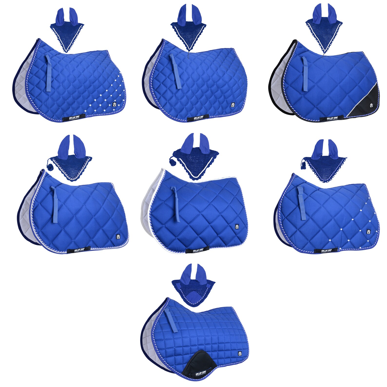 Saddle Pad Royal Blue Collection / General Saddle Pad / Horse Etsy