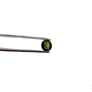 Faceted Natural Green Sapphire - Oval