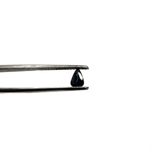Faceted Natural Blue Sapphire - Pear Shaped