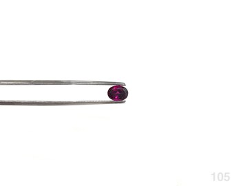 Facetado Púrpura Garnet- Oval