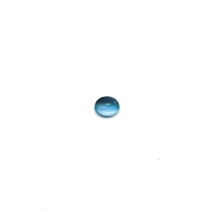 Cabochon Natural Blue Topaz - Oval