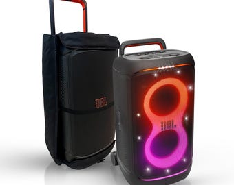 JBL PartyBox 520: custodia convertibile, protezione impermeabile, custodia portaoggetti, accessori per altoparlanti compatibili con Bluetooth, realizzati a mano