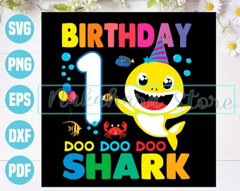 Birthday Shark Etsy Birthday Shark Etsy