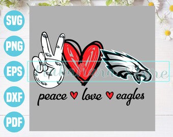Free Free 248 Peace Love Eagles Svg SVG PNG EPS DXF File