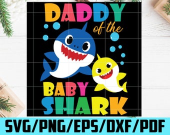 Download Daddy Shark Svg Etsy