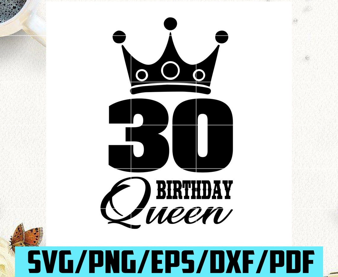 Free Free 166 Birthday Queen With Crown Svg SVG PNG EPS DXF File
