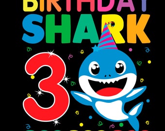 Baby Shark Birthday Png Etsy Baby Shark Birthday Png Etsy