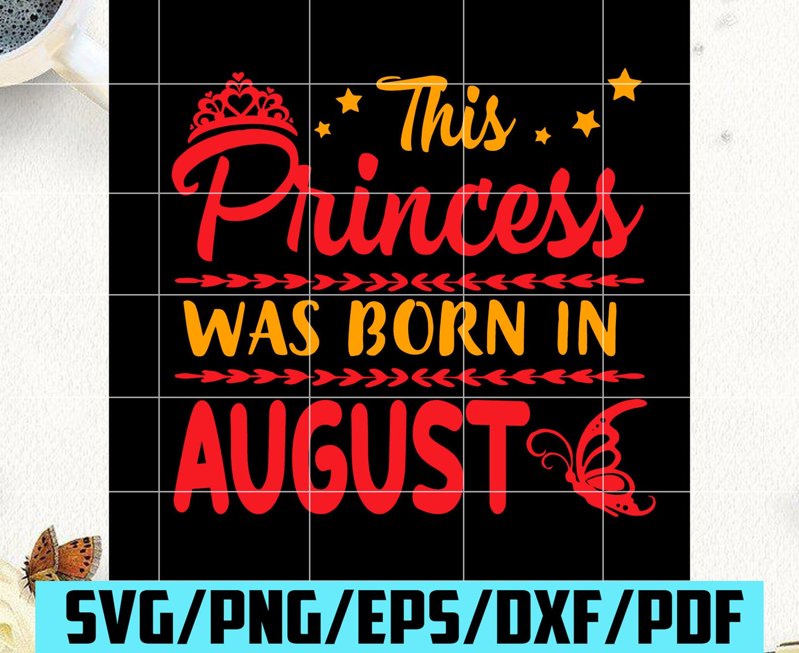 Free Free Etsy Princess Birthday Svg 526 SVG PNG EPS DXF File