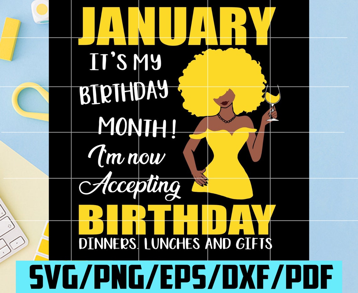 Free Free January Birthday Svg 43 SVG PNG EPS DXF File