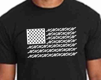 Chemise de drapeau de nation de onewheel