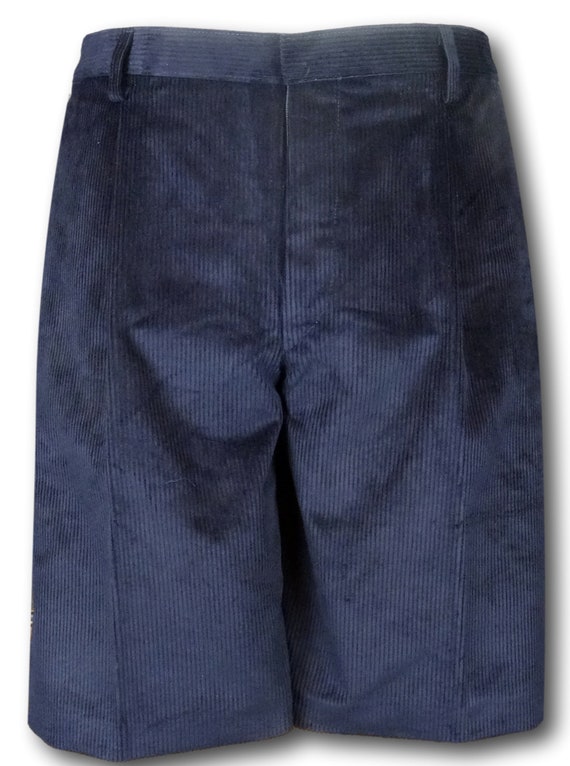【KOOLOSET】NAVY Embroidered Bermuda Pants Embroidered Shorts ~ Navy Blue – Chic Streets