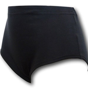 Dark Navy Blue Double Gusset Girls School & Gym Knickers by David Luke