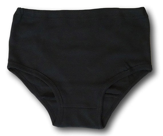 Dark Navy Blue Double Gusset Girls School & Gym Knickers by David Luke -   Canada