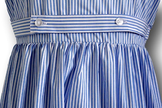 princess polly baby blue dress Anais Dress in Blue Stripe  MILLE