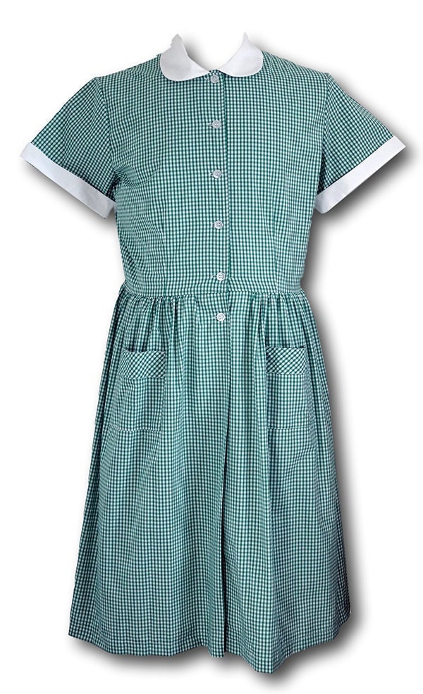 green check summer dress Jenny Yoo Bridesmaid Dress Melody Loden main image 0