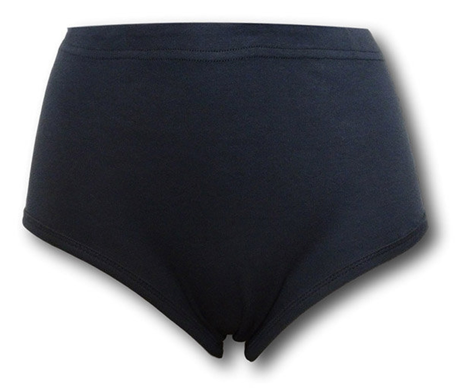Dark Navy Blue Double Gusset Girls School & Gym Knickers by David Luke