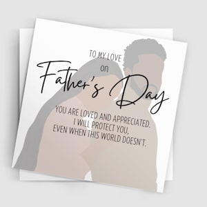 Father's Day Greeting Card for My Love