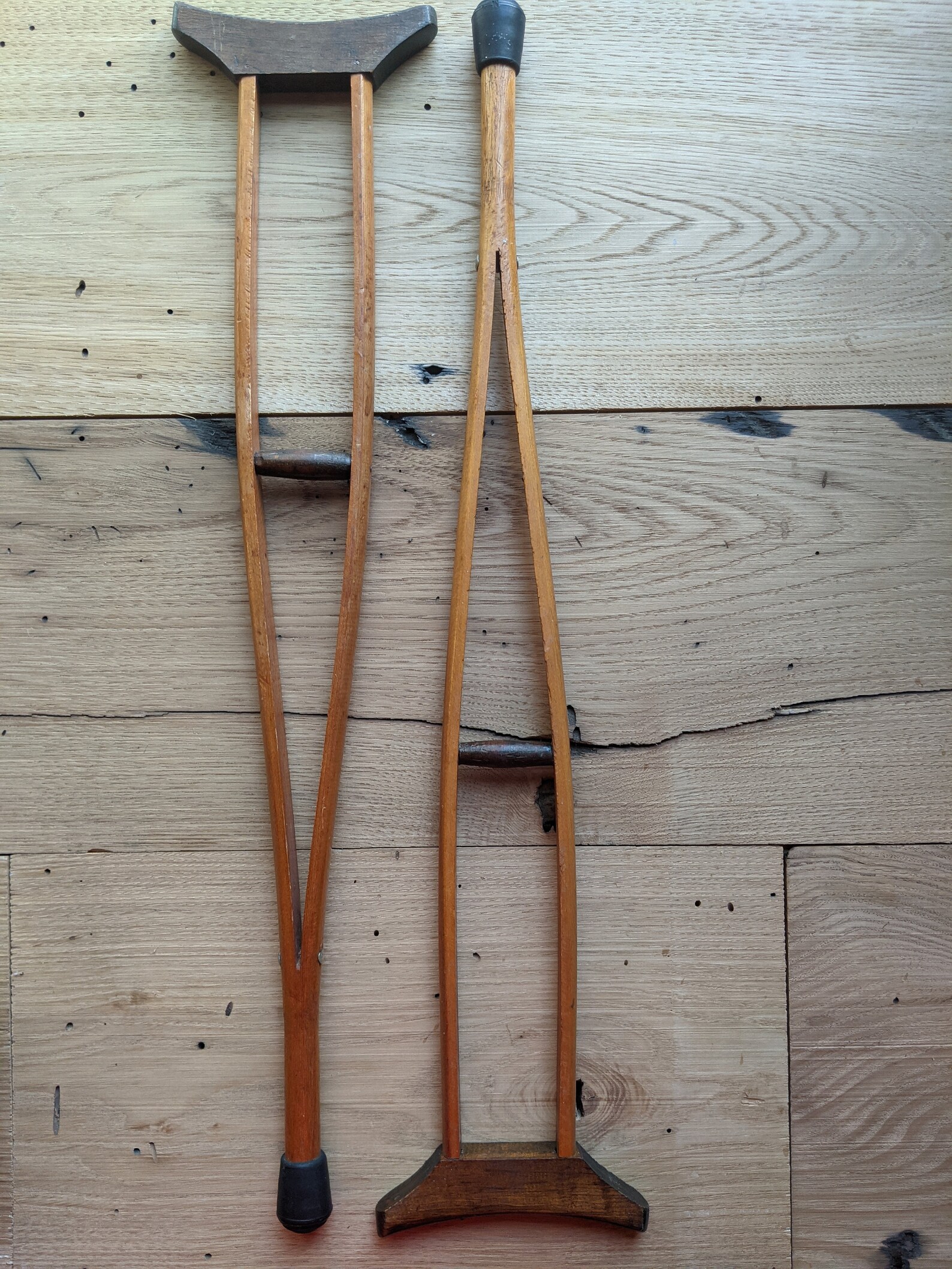 Vintage Wooden Crutches for Doll Etsy