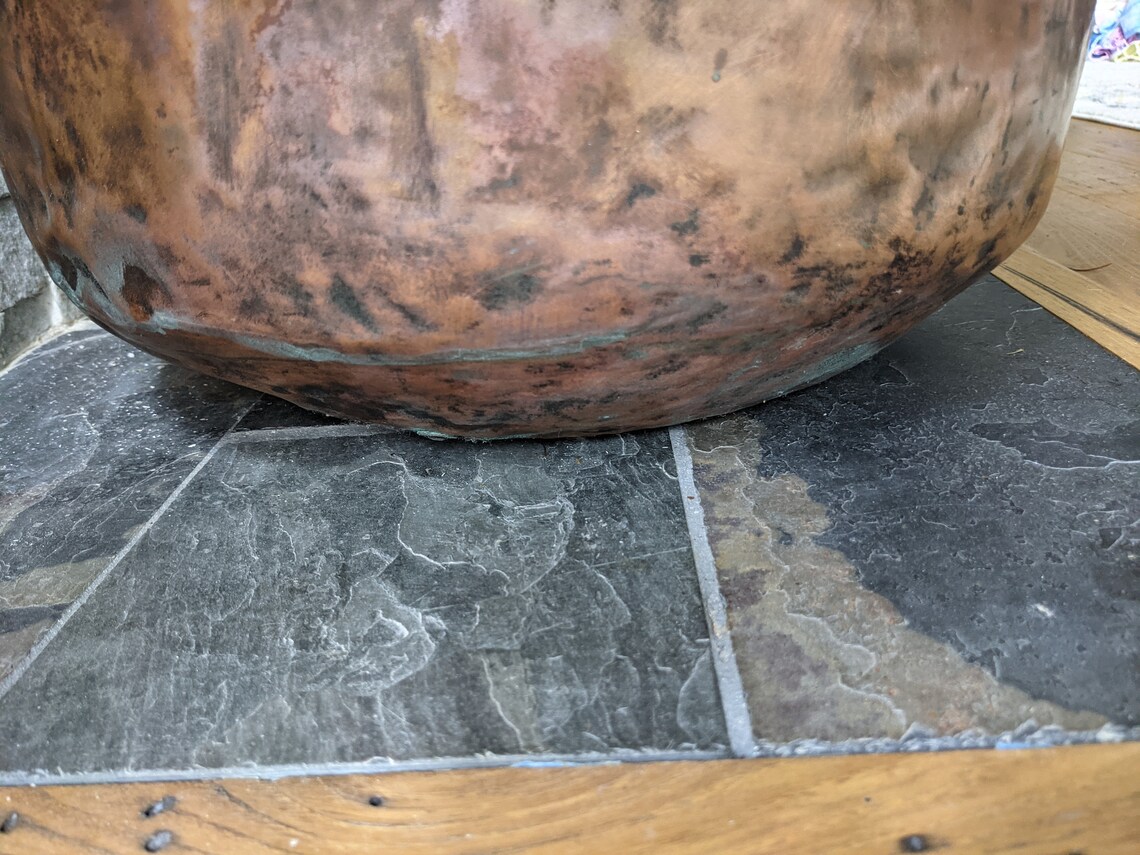 J.P. Schaum Apple Butter Copper Kettle Antique Large Copper Etsy