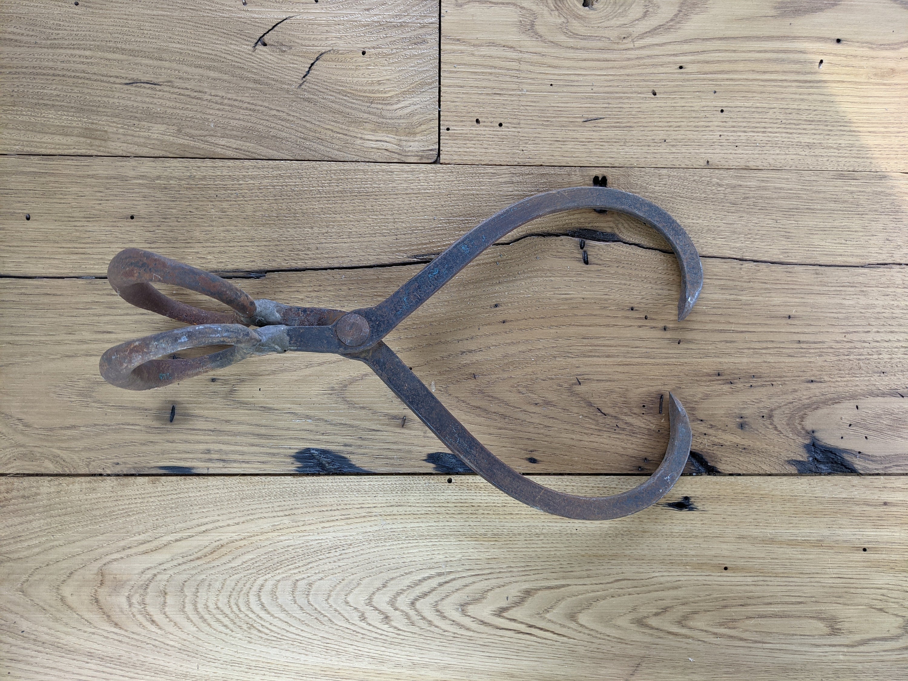 Antique Ice Tongs Vintage Ice Tongs Staasburg Ice Tongs Etsy