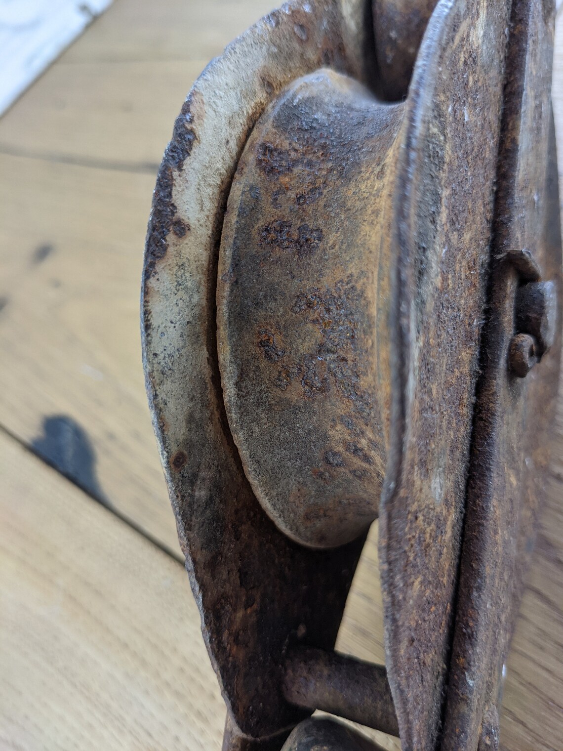 Vintage Metal Pulley Antique Metal Pulley Decorative Etsy