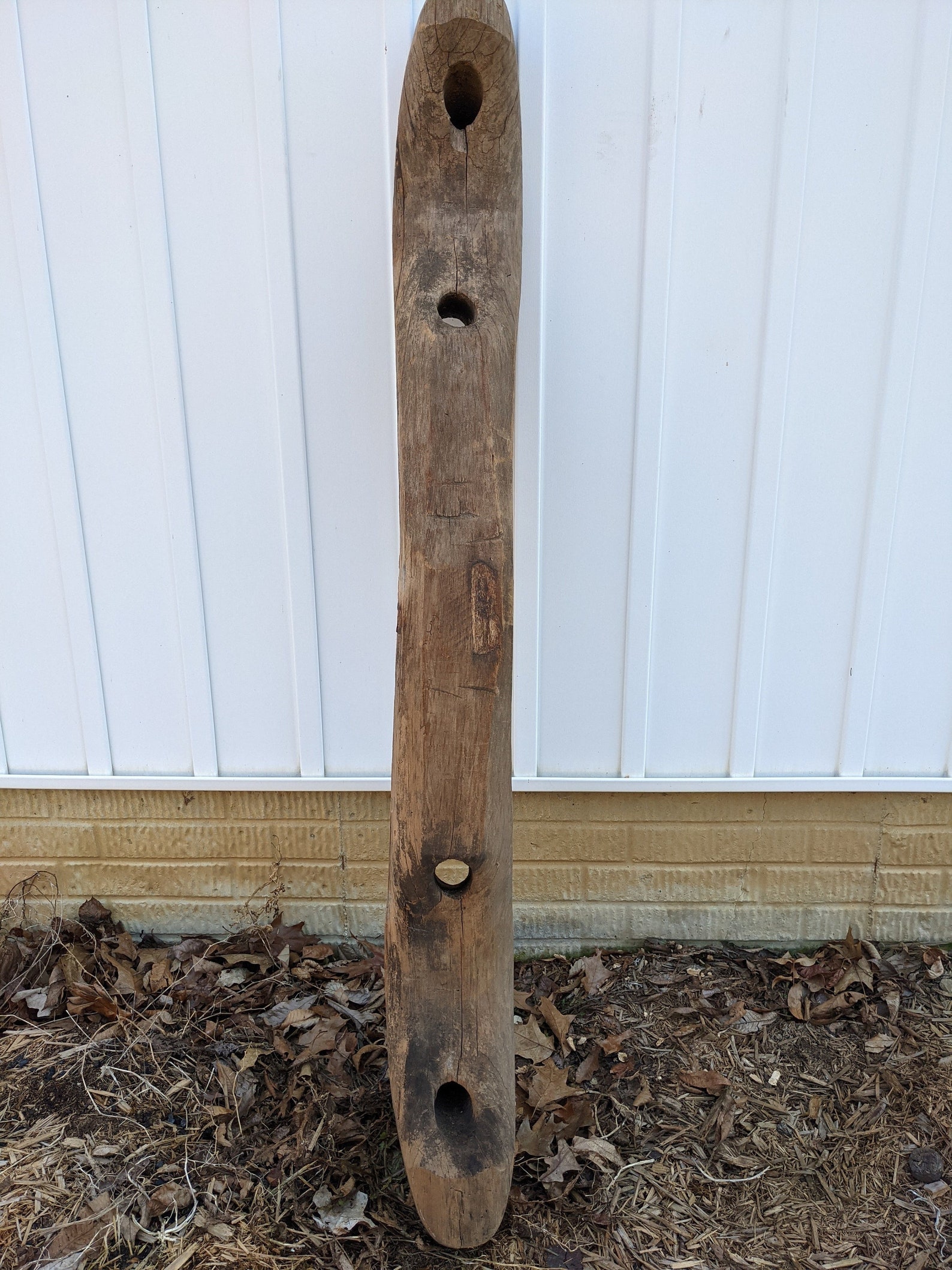 Antique Oxen Yoke - Primitive Farm Tool - Rustic Oxen Yoke - - Etsy