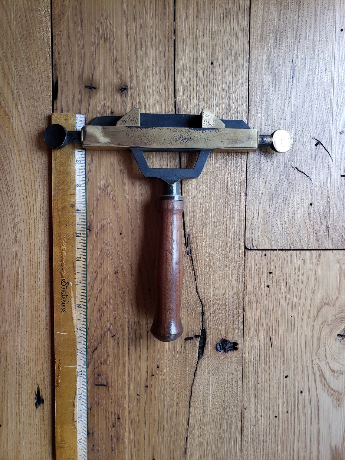 Antique Brass Type Setting Tool for Bookbinding Etsy