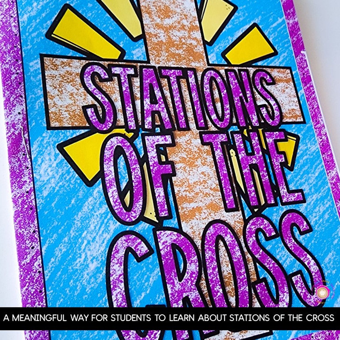 Stations of the Cross Booklet | Catholic Religion Activity - Etsy