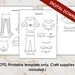 Printable Template for Santa's Elf Clothesline Garland PDF Instant ...