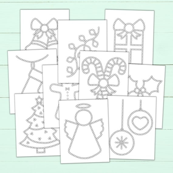 Trimits Carta da Ricamo Lavabile Transfer Natale 4 Disegni Filo Lavabile - Artigianato, Cucito, Quilting Maglia, Ricamo, Lavori Dettagliati