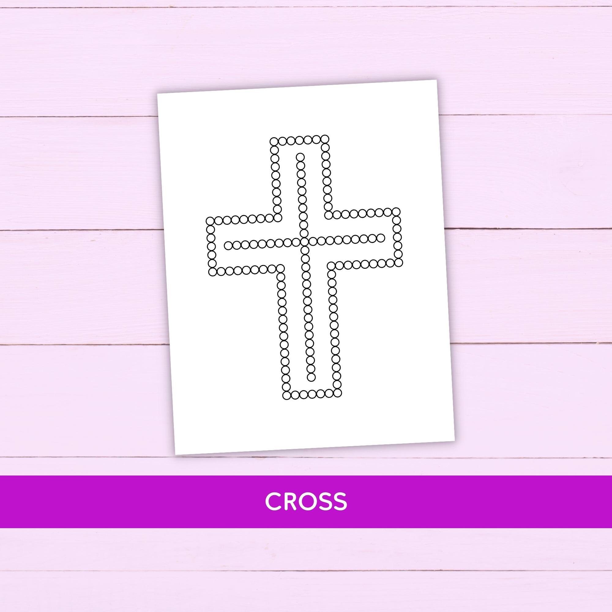 Easter Q-tip Tracing Sheets Printable Preschool Worksheets for Fine ...