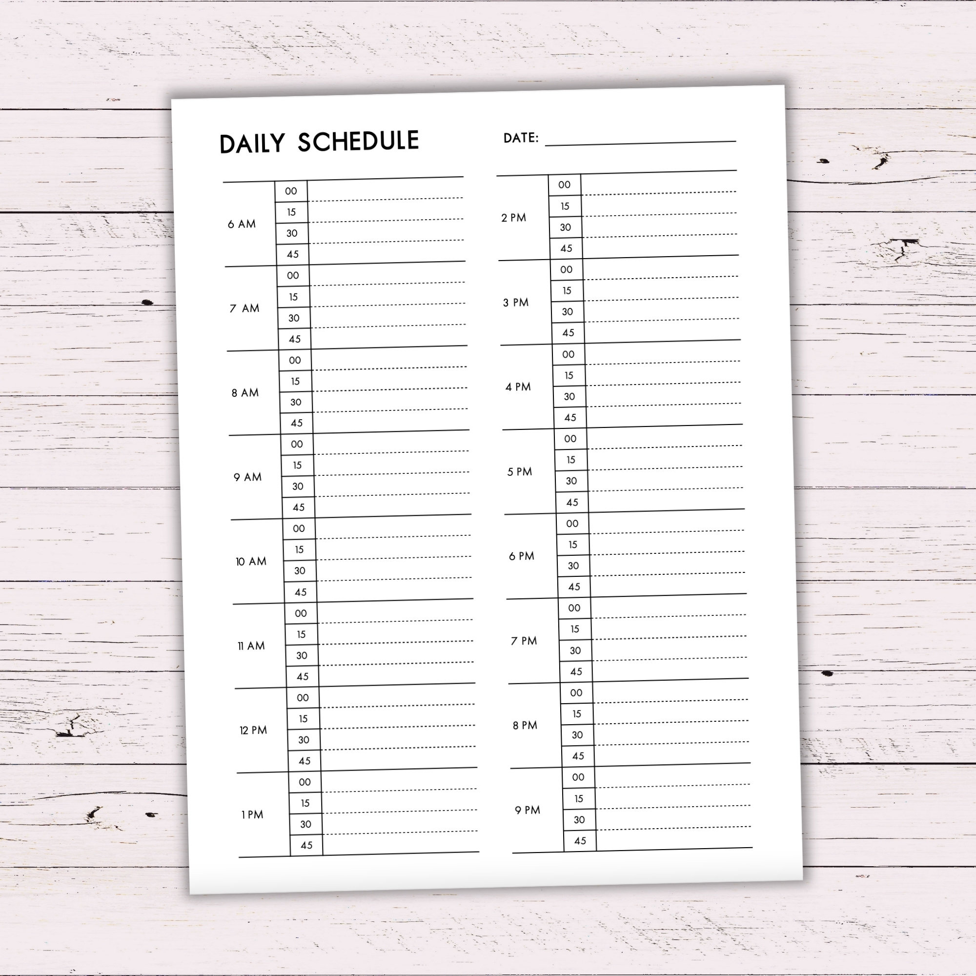 printable-15-minute-schedule-planner-editable-instant-download-blank-fillable-pdf-printable-daily-planner-daily-productivity-planner-etsy