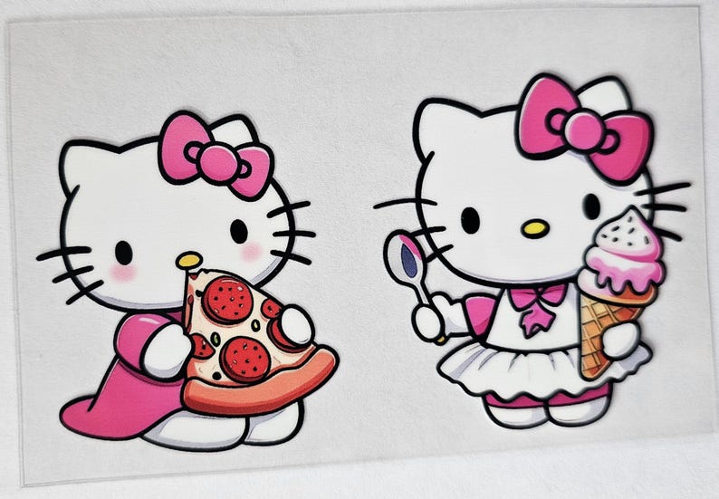 Hello Kitty and Friends UV DTF Cup Wrap Decal Transfers - Etsy