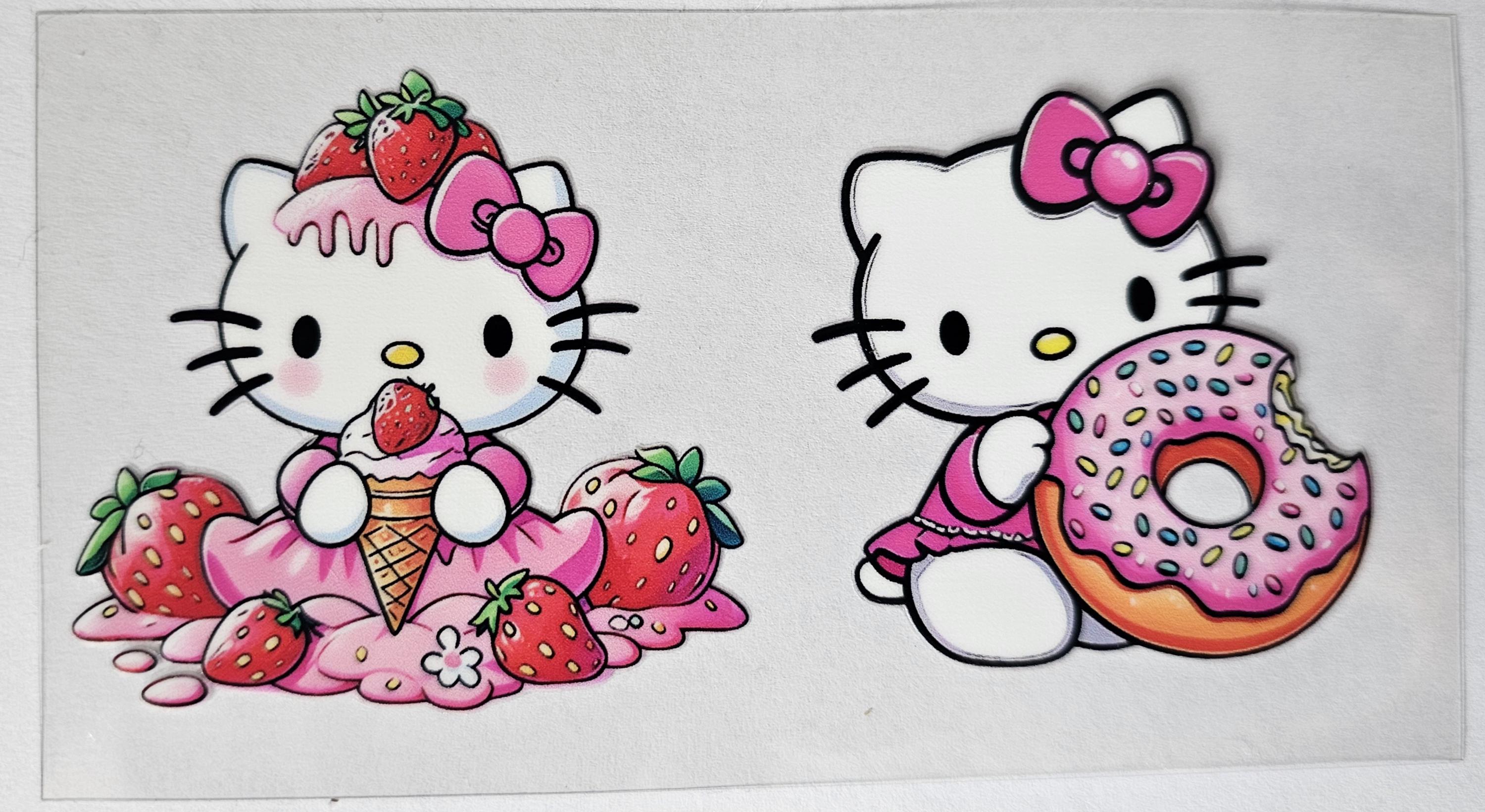 Hello Kitty and Friends UV DTF Cup Wrap Decal Transfers - Etsy