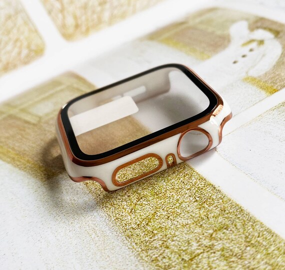 Rose Gold Apple Watch Case 45mm Iwatch Bezel Cover 38mm Etsy