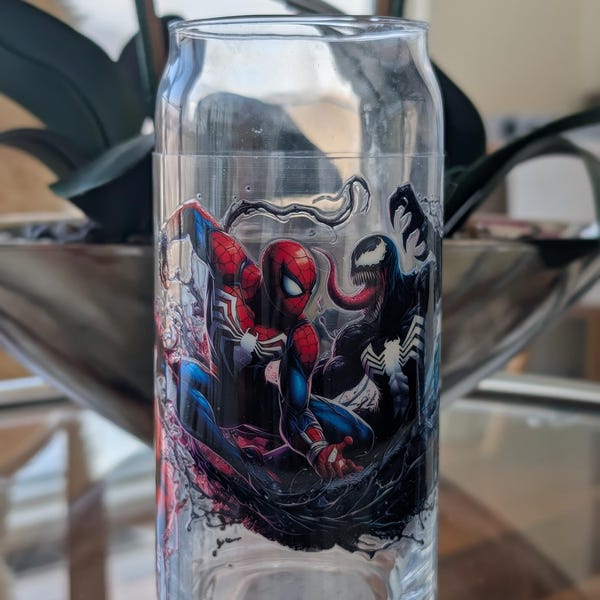 Vinilo adhesivo UVDTF para dibujos animados, listo para usar/doble cara