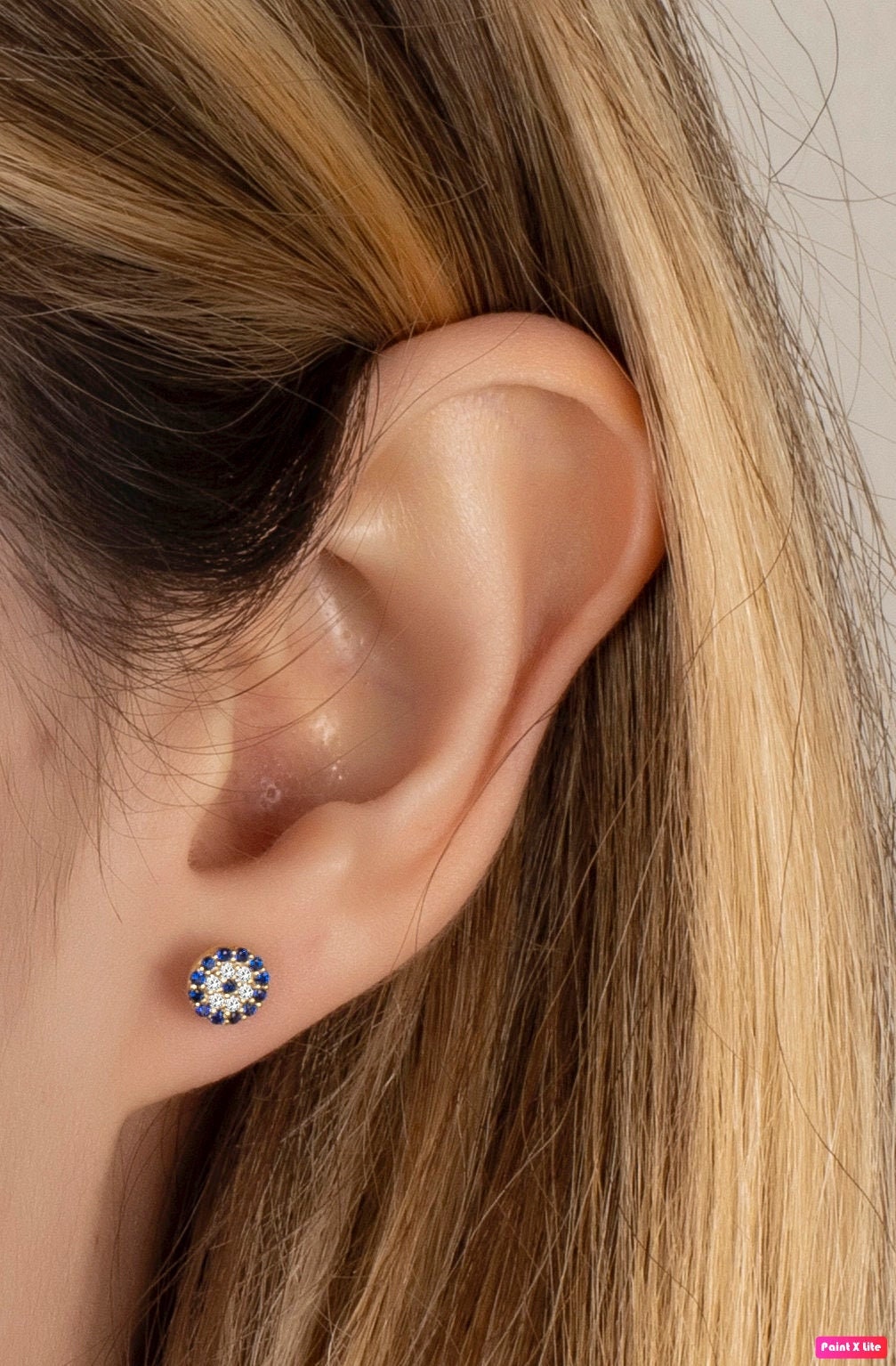 Evil Eye Coin Stud Earrings – Ciunofor