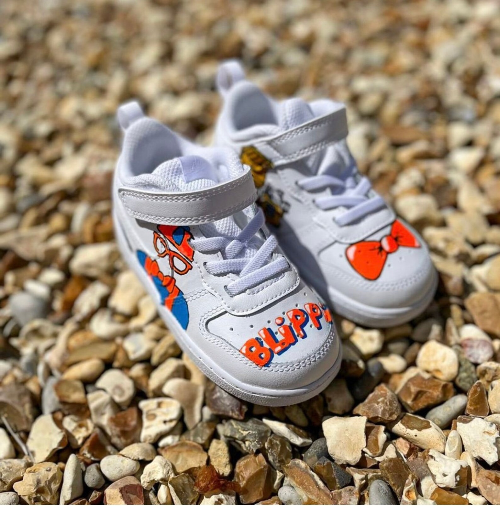 custom blippi shoes