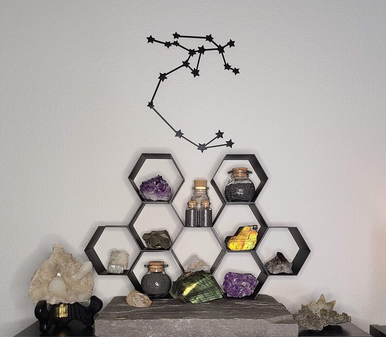Glow-in-the-Dark Zodiac Constellations - Wall Decor - Celestial Decor - Stars - Constellations - Zodiac image 4