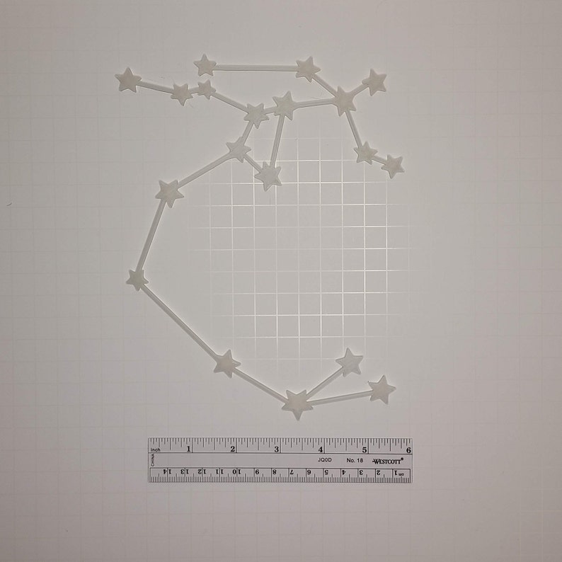 Glow-in-the-Dark Zodiac Constellations - Wall Decor - Celestial Decor - Stars - Constellations - Zodiac Glow-in-the-Dark