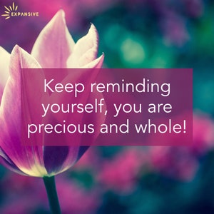 Expansive Self-Care Image: Precious & Whole