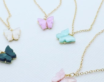 butterfly necklaces