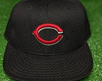 Vintage 90's Cincinnati Reds Black Mesh Jersey New Era Vintage 90's Cincinnati Reds Black Mesh Jersey New Era