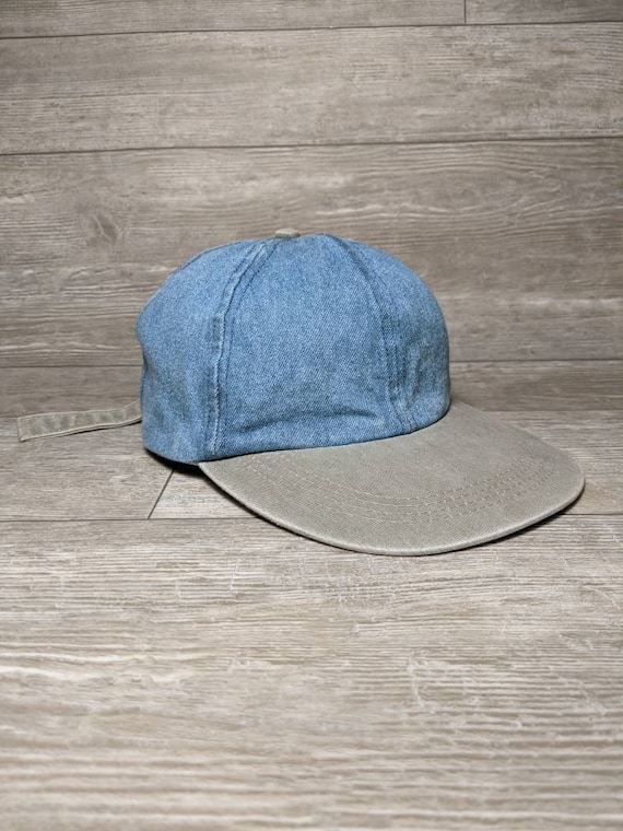 Vintage 90's 1996 Blank Denim Jeans Dad Hat