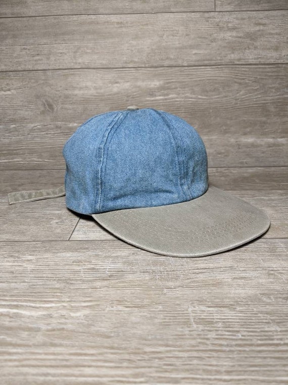 Vintage 90's 1996 Blank Denim Jeans Dad Hat